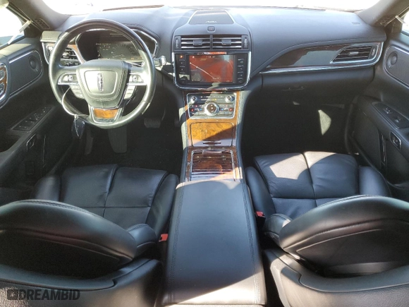 2017 Lincoln Continental Reserve with VIN 1LN6L9NC6H5631760, listed as a Copart auction lot 87201744 with 44,118 mi miles and Salvage Title. Bid and sale history available at carsss.com. Image 8.