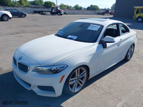 2016 BMW 2 Series 228i with VIN WBA1F5C53GV343757, listed as a IAAI auction lot 39804829 with 100,965 mi miles. Bid and sale history available at carsss.com. Image 17.