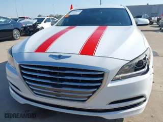 2015 Hyundai Genesis 3.8L with VIN KMHGN4JE4FU075055, listed as a IAAI auction lot 41678074 with 126,229 mi miles. Bid and sale history available at carsss.com. Image 12.