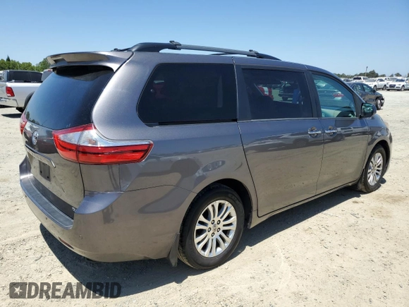 2017 Toyota Sienna XLE Auto Access Seat with VIN 5TDYZ3DC1HS838612, listed as a Copart auction lot 61286525 with 269,050 mi miles and Clean title. Bid and sale history available at DreamBid. Image 3.