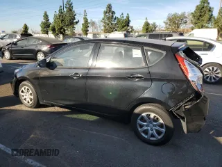 2013 Hyundai Accent GL with VIN KMHCT5AE8DU071632, listed as a Copart auction lot 76982384 with 100,067 mi miles and Salvage Title. Bid and sale history available at carsss.com. Image 2.
