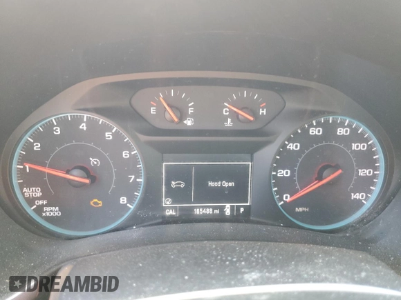 2018 Chevrolet Equinox LT with VIN 3GNAXSEV4JS501121, listed as a Copart auction lot 49255585 with 165,488 mi miles and Clean Title. Bid and sale history available at carsss.com. Image 9.