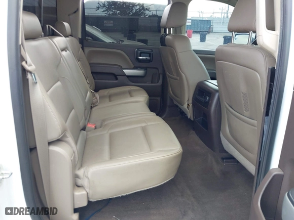 2015 Chevrolet Silverado 1500 LTZ with VIN 3GCUKSEC8FG164515, listed as a IAAI auction lot 40711690 with 91,440 mi miles. Bid and sale history available at carsss.com. Image 8.