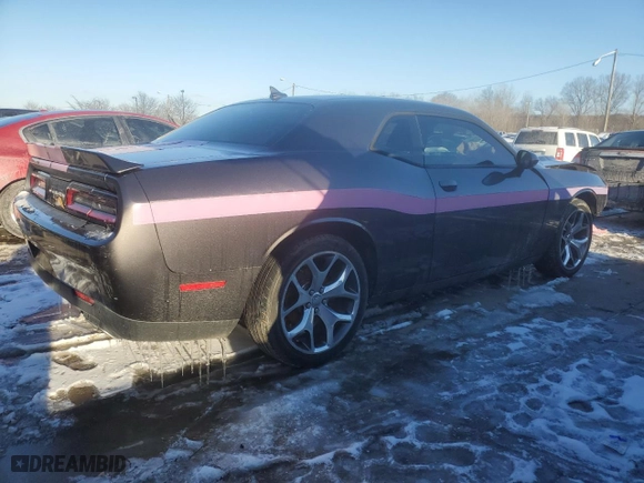 2015 Dodge Challenger SXT Plus with VIN 2C3CDZBG5FH861294, listed as a Copart auction lot 45906435 with 83,321 mi miles and Salvage Title. Bid and sale history available at carsss.com. Image 3.