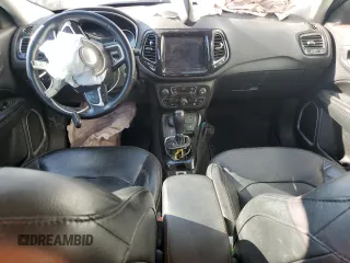 2018 Jeep Compass Limited with VIN 3C4NJDCB3JT341632, listed as a Copart auction lot 60915205 with Not provided miles and Salvage title. Bid and sale history available at DreamBid. Image 8.
