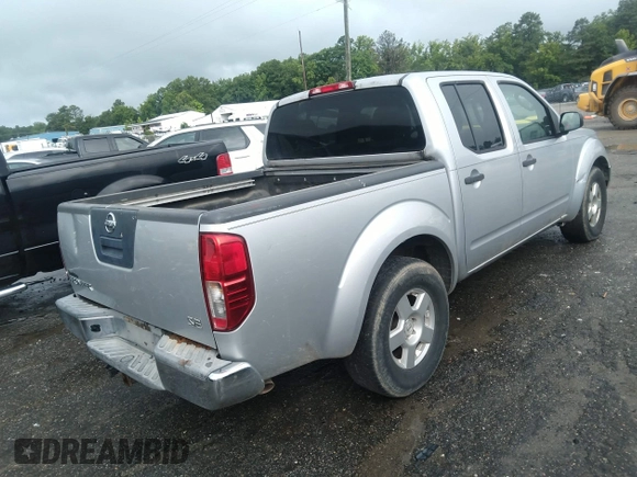 2007 Nissan Frontier SE with VIN 1N6AD07U77C450025, listed as a IAAI auction lot 42679438 with 162,590 mi miles and . Bid and sale history available at DreamBid. Image 4.