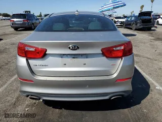 2014 Kia Optima LX with VIN KNAGM4A74E5476751, listed as a Copart auction lot 49802185 with 0 mi miles and Clean Title. Bid and sale history available at carsss.com. Image 6.