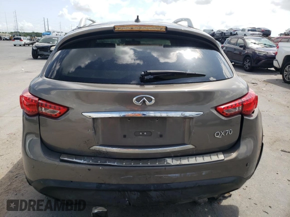 2016 Infiniti QX70 с VIN JN8CS1MU5GM671715, выставлен на аукционе Copart как лот 60037385 с пробегом Не указан миль и Списание • Salvage title. История ставок и продаж доступна на DreamBid. Изображение 6.