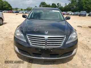 2015 Hyundai Equus Signature with VIN KMHGH4JH5FU094120, listed as a Copart auction lot 63238345 with 103,658 mi miles and Salvage title. Bid and sale history available at DreamBid. Image 5.