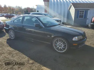 2002 BMW 3 Series 330Ci with VIN WBABN53442JU28198, listed as a Copart auction lot 77768974 with 153,259 mi miles and Clean Title. Bid and sale history available at DreamBid. Image 4.