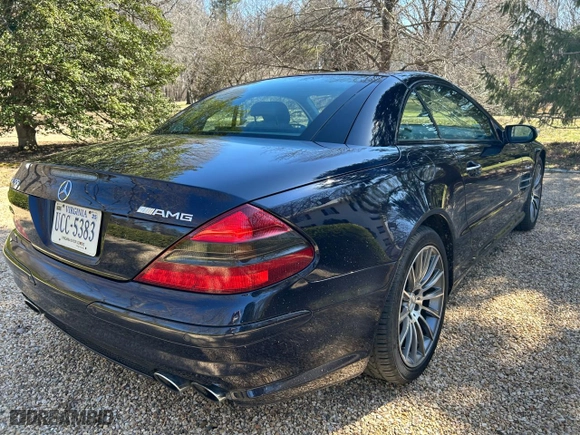 2005 Mercedes-Benz SL-Class 5.5L AMG with VIN WDBSK74F65F104862, listed as a Copart auction lot 48995185 with NaN miles and Clean Title. Bid and sale history available at carsss.com. Image 4.