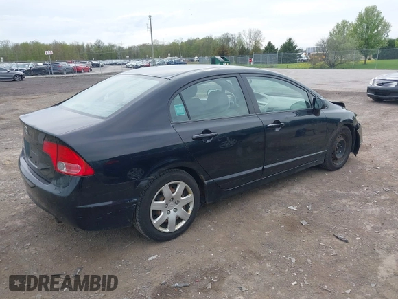 2008 Honda Civic LX with VIN 2HGFA16558H323811, listed as a IAAI auction lot 42199680 with 133,616 mi miles and . Bid and sale history available at DreamBid. Image 4.