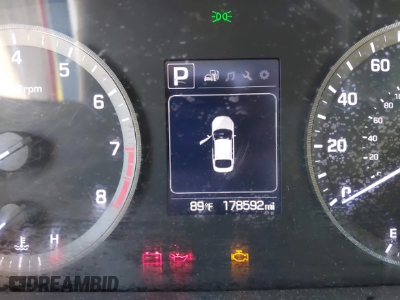 2016 Hyundai Sonata SE z VIN 5NPE24AF1GH349434, wystawiony jako IAAI lot #42555667 z przebiegiem 178 592 mil mil oraz . Historia ofert i sprzedaży dostępna na DreamBid. Obrazek 15.