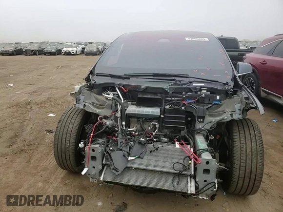2020 Tesla Model X Long Range with VIN 5YJXCBE21LF246685, listed as a Copart auction lot 43800885 with 42,781 mi miles and Salvage Title. Bid and sale history available at DreamBid. Image 12.