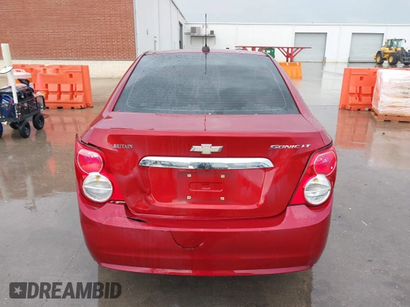 2015 Chevrolet Sonic LT with VIN 1G1JC5SH3F4155132, listed as a IAAI auction lot 42124932 with 196,740 mi miles and . Bid and sale history available at DreamBid. Image 16.