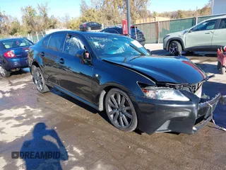2013 Lexus GS 350 with VIN JTHCE1BL7D5000239, listed as a IAAI auction lot 40812928 with 149,294 mi miles. Bid and sale history available at carsss.com. Image 1.