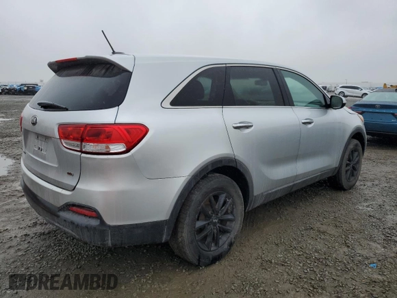 2016 Kia Sorento LX with VIN 5XYPG4A35GG119421, listed as a Copart auction lot 45376085 with 118,005 mi miles and Clean Title. Bid and sale history available at DreamBid. Image 3.