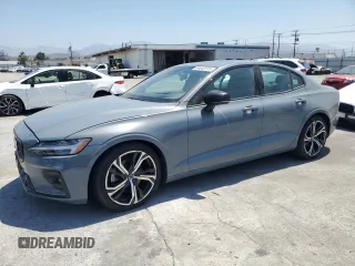 2022 Volvo S60 Plus Dark Theme with VIN 7JRL12TL0NG174680, listed as a Copart auction lot 64642315 with 43,524 mi miles and Clean title. Bid and sale history available at DreamBid. Image 1.