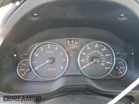 2013 Subaru Legacy Premium with VIN 4S3BMBG67D3005428, listed as a Copart auction lot 82422054 with 155,986 mi miles and Salvage Title. Bid and sale history available at DreamBid. Image 9.