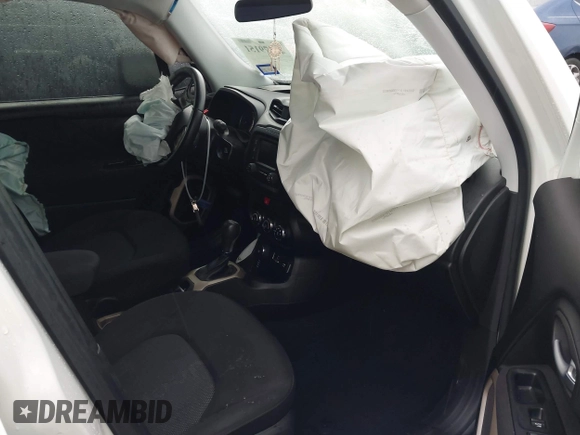 2017 Jeep Renegade Latitude with VIN ZACCJBBB4HPE57906, listed as a IAAI auction lot 42179151 with 124,651 mi miles and . Bid and sale history available at DreamBid. Image 5.
