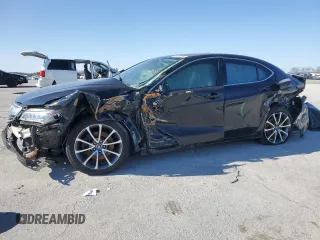 2016 Acura TLX V6 Tech with VIN 19UUB2F55GA008109, listed as a Copart auction lot 42569715 with 0 mi miles and Salvage Title. Bid and sale history available at carsss.com. Image 1.