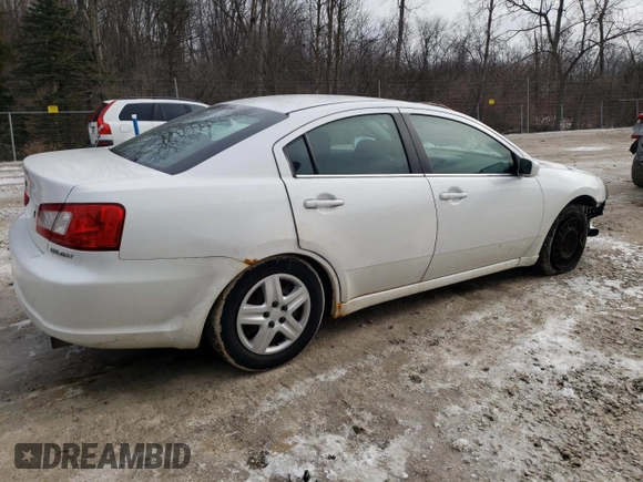 2011 Mitsubishi Galant ES with VIN 4A32B3FFXBE027967, listed as a Copart auction lot 44972585 with 112,566 mi miles and Salvage Title. Bid and sale history available at carsss.com. Image 3.