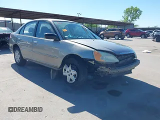 2003 Honda Civic LX z VIN 2HGES16593H616550, wystawiony jako IAAI lot #42080147 z przebiegiem 213 097 mil mil oraz . Historia ofert i sprzedaży dostępna na DreamBid. Obrazek 1.