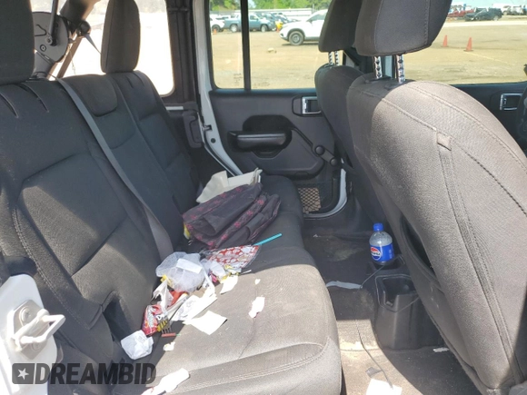 2019 Jeep Wrangler Unlimited Sport Altitude with VIN 1C4HJXDG5KW629768, listed as a Copart auction lot 51222705 with 197,882 mi miles and Salvage title. Bid and sale history available at DreamBid. Image 10.