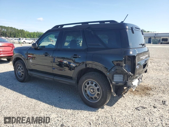 2024 Ford Bronco Sport Outer Banks with VIN 3FMCR9C69RRF18771, listed as a Copart auction lot 61416415 with 16,312 mi miles and Salvage title. Bid and sale history available at DreamBid. Image 2.