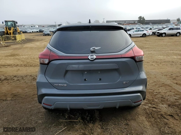 2021 Nissan Kicks SV with VIN 3N1CP5CVXML472408, listed as a Copart auction lot 85979894 with NaN miles and Salvage Title. Bid and sale history available at carsss.com. Image 6.