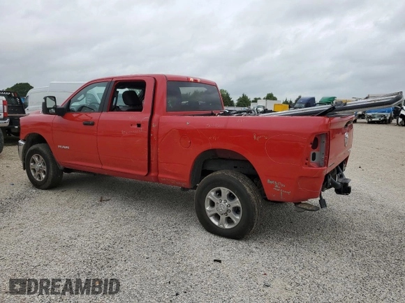 2024 Ram 2500 Big Horn с VIN 3C6UR5DJ9RG400338, выставлен на аукционе Copart как лот 54752495 с пробегом 4 854 миль миль и Чистый • Clean title. История ставок и продаж доступна на DreamBid. Изображение 2.