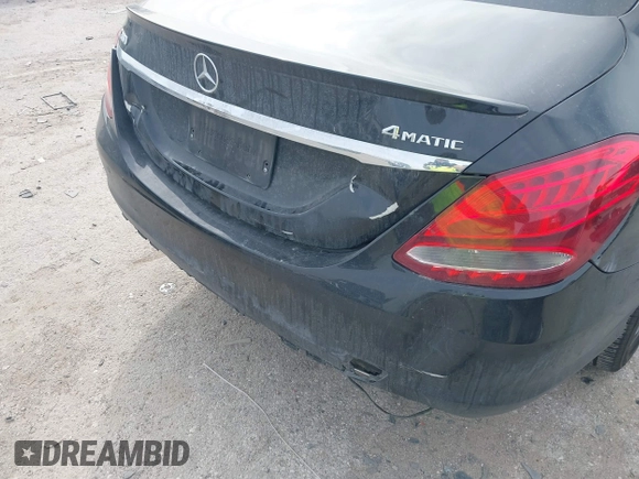 2016 Mercedes-Benz C 300 Luxury with VIN 55SWF4KB8GU174553, listed as a IAAI auction lot 41738974 with 106,683 mi miles and . Bid and sale history available at carsss.com. Image 6.