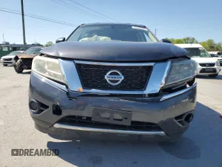 2014 Nissan Pathfinder S with VIN 5N1AR2MN8EC633584, listed as a Copart auction lot 53186925 with 144,650 mi miles and Salvage Title. Bid and sale history available at carsss.com. Image 5.