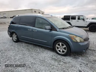 2008 Nissan Quest SL with VIN 5N1BV28U88N107322, listed as a Copart auction lot 41386045 with 154,188 mi miles and Salvage Title. Bid and sale history available at carsss.com. Image 4.