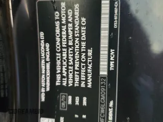 2020 Aston Martin DB11 z VIN SCFRMFCW6LGM09132, wystawiony jako Copart lot #73692314 z przebiegiem Nie podano mil oraz Nie do naprawy. Historia ofert i sprzedaży dostępna na DreamBid. Obrazek 13.