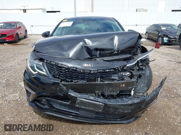 2020 Kia Optima EX Premium with VIN 5XXGU4L16LG395819, listed as a IAAI auction lot 41713909 with 72,096 mi miles. Bid and sale history available at carsss.com. Image 13.