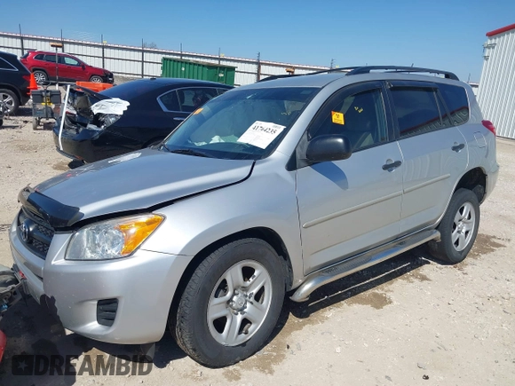 2010 Toyota RAV4 with VIN 2T3BF4DV0AW043982, listed as a IAAI auction lot 41764235 with 1 mi miles. Bid and sale history available at carsss.com. Image 2.