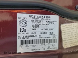 2008 Ford Explorer Limited z VIN 1FMEU85828UA64497, wystawiony jako Copart lot #49709865 z przebiegiem 147 401 mil mil oraz Szkoda całkowita • Salvage title. Historia ofert i sprzedaży dostępna na DreamBid. Obrazek 13.