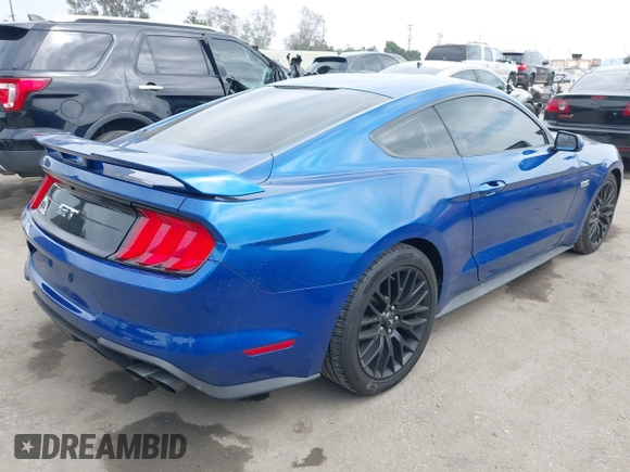 2018 Ford Mustang GT z VIN 1FA6P8CF2J5127010, wystawiony jako IAAI lot #42077900 z przebiegiem 77 023 mil mil oraz . Historia ofert i sprzedaży dostępna na DreamBid. Obrazek 4.