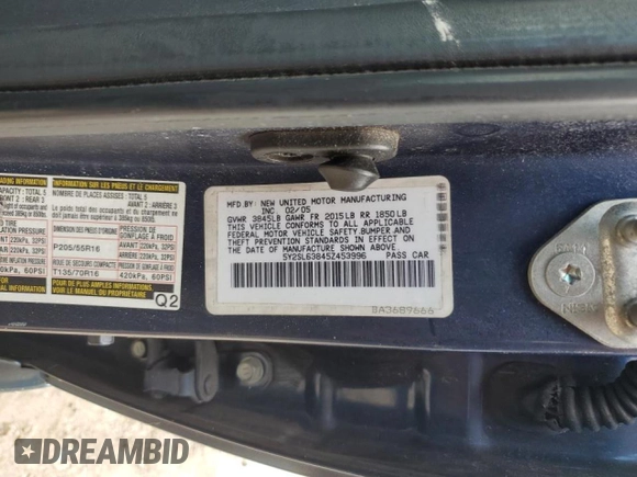 2005 Pontiac Vibe with VIN 5Y2SL63845Z453996, listed as a Copart auction lot 69864174 with 224,650 mi miles and Salvage Title. Bid and sale history available at carsss.com. Image 14.