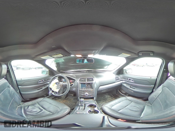 2018 Ford Explorer Sport with VIN 1FM5K8GT3JGB42670, listed as a Copart auction lot 45348975 with 165,119 mi miles and Salvage title. Bid and sale history available at DreamBid. Image 13.