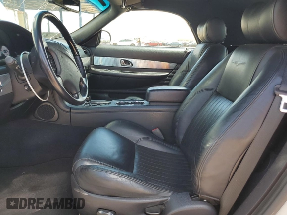 2004 Ford Thunderbird Deluxe with VIN 1FAHP60A74Y105934, listed as a Copart auction lot 53911905 with 22,412 mi miles and Salvage Title. Bid and sale history available at carsss.com. Image 8.