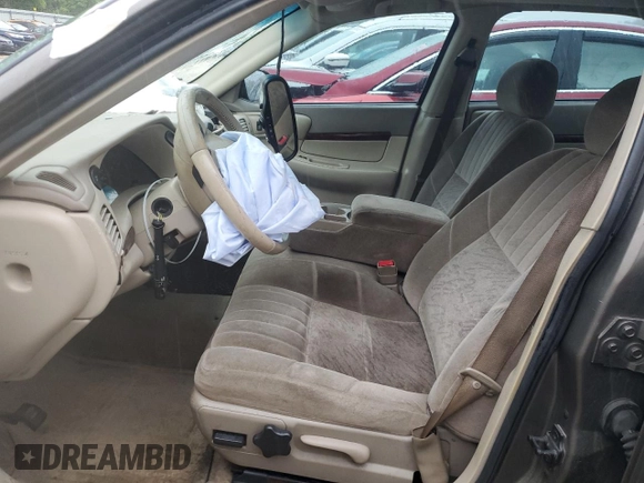 2002 Chevrolet Impala z VIN 2G1WF55K229335164, wystawiony jako Copart lot #60861315 z przebiegiem 186 514 mil mil oraz Szkoda całkowita • Salvage title. Historia ofert i sprzedaży dostępna na DreamBid. Obrazek 7.