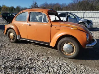 1973 Volkswagen Beetle with VIN 1332919096, listed as a Copart auction lot 81315254 with 53,111 mi miles and Salvage Title. Bid and sale history available at DreamBid. Image 4.