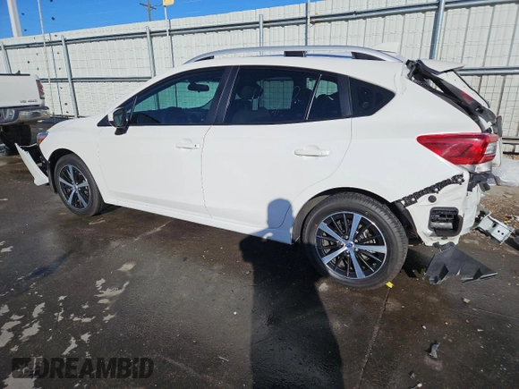 2022 Subaru Impreza Premium z VIN 4S3GTAV69N3708472, wystawiony jako Copart lot #53492235 z przebiegiem 35 073 mil mil oraz Szkoda całkowita • Salvage title. Historia ofert i sprzedaży dostępna na DreamBid. Obrazek 2.