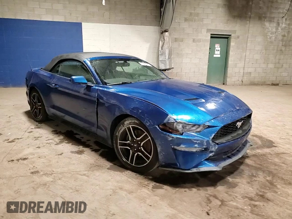 2018 Ford Mustang EcoBoost Premium with VIN 1FATP8UH7J5170342, listed as a Copart auction lot 52612615 with 97,277 mi miles and Salvage Title. Bid and sale history available at carsss.com. Image 13.