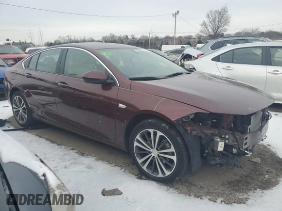 2019 Buick Regal Essence z VIN W04GP6SX9K1076069, wystawiony jako Copart lot #88209205 z przebiegiem 57 555 mil mil oraz Szkoda całkowita • Salvage title. Historia ofert i sprzedaży dostępna na DreamBid. Obrazek 4.