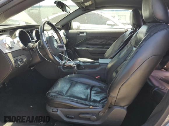 2007 Ford Mustang Deluxe with VIN 1ZVFT80N775319949, listed as a Copart auction lot 57623665 with 128,972 mi miles and Salvage title. Bid and sale history available at DreamBid. Image 7.