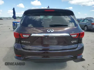 2019 Infiniti QX60 Pure с VIN 5N1DL0MN5KC502644, выставлен на аукционе Copart как лот 56433325 с пробегом 77 366 миль миль и Списание • Salvage title. История ставок и продаж доступна на DreamBid. Изображение 6.