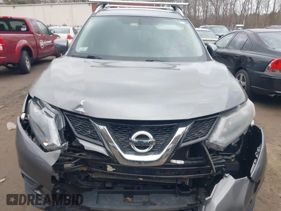 2016 Nissan Rogue SV with VIN KNMAT2MV6GP695258, listed as a IAAI auction lot 41720496 with 148,149 mi miles and . Bid and sale history available at carsss.com. Image 12.